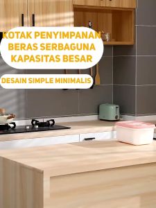 Penyimpanan Makanan HSB148: Kotak Penyimpanan Beras Plastik Berkualitas Tinggi