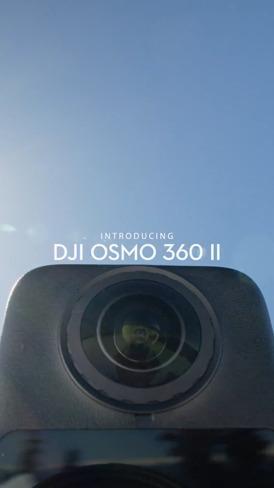 【New Arrival】DJI Osmo 360 II 8K 360° Camera | Imaging AI SuperNight 2.0 105GB Built-in Storage