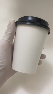 (50Pcs) 8oz / 12oz Single Wall Paper Hot Cup (Plain)/Coffee Paper Cup / Disposable Cup /Drinking Cup