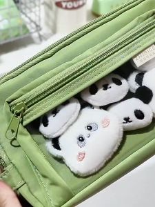 Independent 3 Layer Extra thick Large Storage ZHIBIGE Front Transparent Pencil case Box with side Handle