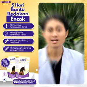 HORSELIN Susu Kuda Untuk Tulang Dan Sendi Solusi Atasi Nyeri Rematik Asam Urat 200gr