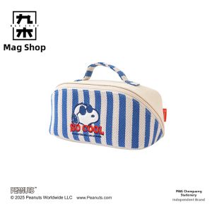 M&G SHOP | Nylon Hand & Crossbody Computer Bag