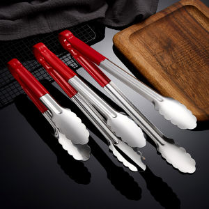 Capitan Daun Merah & Penjepit Makanan Stainless
