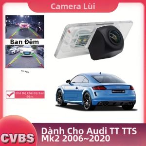 Camera Chiếu Hậu Audi TT TTS Mk2 2006-2020 Công Nghệ CCD Chất Lượng Cao Để Đỗ Xe An Toàn Bề Mặt Gắn Kết Cáp Video 6M Đi Kèm