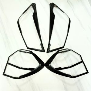 Cover Garnish Lampu Depan Belakang Mobil Ayla 2023 Garnis Hitam