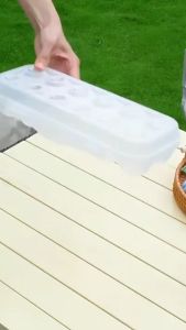 15 Grids Shockproof Egg Holder: Portable & Durable Egg Storage Solution