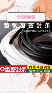 5/10/20meters New O-Shaped Window Sealing Strip Rubber Elastomer White Black Weather Stripping Doors Insulation Tape