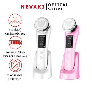 Máy điện di đẩy tinh chất massage mặt M80B giúp làm sạch da nâng cơ đẩy tinh chất làm trắng sáng da và sạch mụn Nevaki