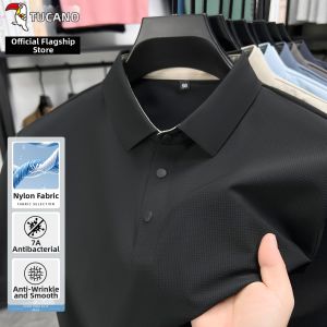 TUCANO | Traceless High-end Men Summer Short Sleeve Polo Shirt