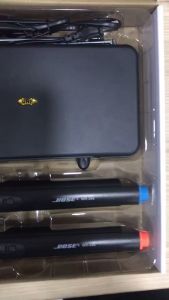 Hi-sensitivity WR-206 Two Pcs Wireless UHF Microphone