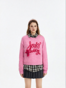Cute Sweet Warm Womens Long Sleeve Pullover