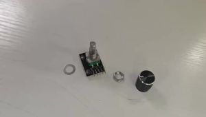 5VBrick Sensor Modules For Or DIY Electronics KY-040 360 Degree Rotary Encoder Module With Push Button 20 Pulse