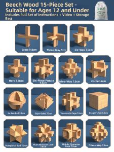 XIAOWANDOU | Intelligence Development Interlocking Puzzle Toy