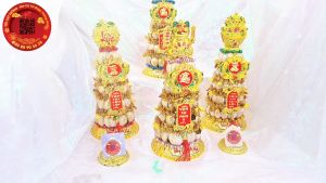 [ Giá Rẻ ] Bông tỏi Thần Tài chuẩn phong thủy tháp tỏi Ông Địa đẹp rẻ tháp tỏi ngọc thực nhiều mẫu - TỎI CÁT TƯỜNG