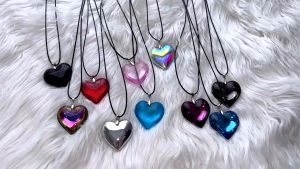 สร้อยคอ Choker แฟชั่น ลายหัวใจ น่ารัก แต่งตัวง่าย แมชได้หลายลุค มีแบบผูกคอและแบบสร้อยคอ พร้อมส่งจากไทย สําหรับผู้หญิง