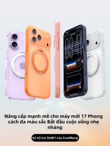 KUMENG | Magnetic Full-body Shockproof Camera-protected Phone Case with Stand Clear