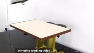 800W Electric Woodworking Edge Banding Trimming Router Milling Machine Engraving Slotting Cutter Manual Carving Tool for DIY