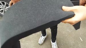 200x200mm 3/5/10/15mm ESD Anti Static Pin Insertion High Density Foam Soundproofing Foam Sound-Absorb Noise Sponge Foam
