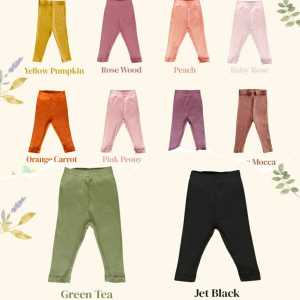 Libby Baby Legging Anak Rib Cotton Earth Colours