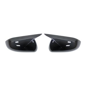 For KIA K2 KX CROSS 2017-2020 RIO 4 2017-2023 Car Rearview Side Mirror Cover Sticker Wing Cap Exterior Trim Carbon Fiber