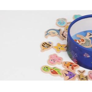 Bộ Đồ Chơi Cho Bé Tập Câu Cá Bằng Gỗ