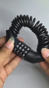 ตัวล๊อคจักยาน ล๊อคกระเป๋าเดินทาง ตั้งรหัสได้ สายเคเบิ้ล หมวกกันน๊อก กระเป๋าเป้สะพายหลัง (ACC295)