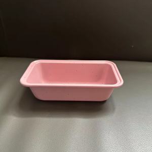 Korean Style Fried Chicken Baking Tray Rectangular Toast Baking Box Sushi Plate Carbon Steel Retro Finish Universal Use