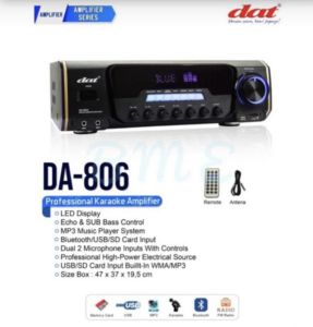 power amplifier dat 806