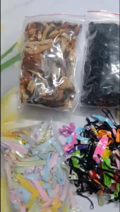 Dây thun cột tóc đủ màu 15gram 35gram dây thun buộc tóc cho bé cho bạn nữ