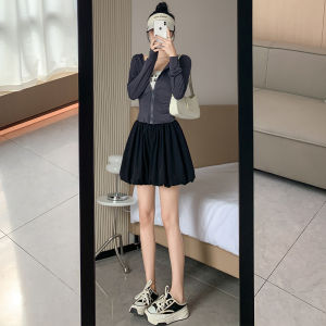 High Waist Loose Casual Cloud Patterned Womens Short Pants Spring Summer New Style A-Line Wide Leg Bloomer Skirt