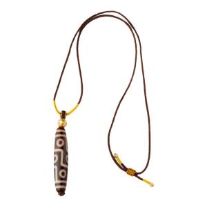 POTALA PALACE | Nine Eyes Dharma Mantra Agate Pendant