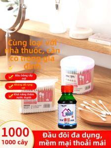 Bông Tăm Đôi Đầu Dành Cho Tai và Trang Điểm