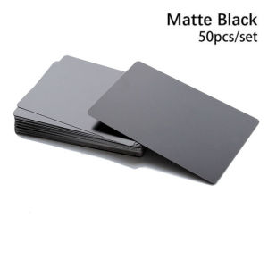 Metal Business Cards Color Metal Business Cards Diy Engraving DIY Card Office Supplies Aluminum Blank Laser CNC Engraved Card