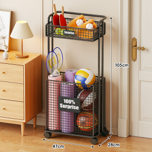 QINQI | Portable Multi-level Yoga Mat Storage Rack