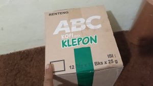 ABC Kopi Rasa Klepon 1 Karton Isi 12 Renteng / ABC Klepon