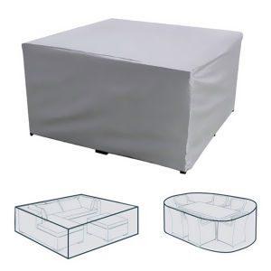 Terrace coffee table cover rectangular outdoor small side table cover suitable for dining room furniture