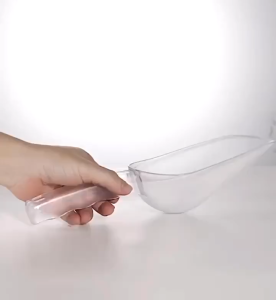 PC Plastic Ice Scooper M 26.5*7cm Multifunctional Frosted Plastic Ice Measuring Scoop Candy Ice Suga