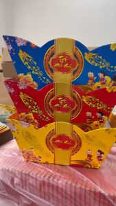 Khay thuyền Khay đế thuyền Giỏ thuyền Đế thuyền đựng quà tết 2025 KHAY THUYỀN KÈM ĐẾ KHỐI