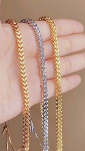 Panlandwoo - Gelang Serut Titanium Wanita Fay Adjustable