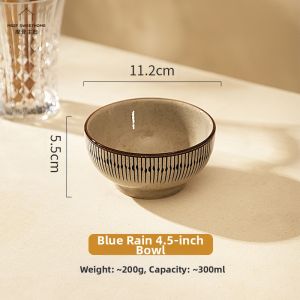 MODERN SWEETHOME | Underglaze Colored Tableware Set Fish Shaped Plates