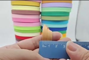 Ruộng Băng Vải Polyester Cao Cấp 12mm X 30 Thước Màu Trơn Cổ Điển Chất Liệu Grosgrain Dùng Để May Viền Quần Áo Thủ Công Viền Mép Gói Quà DIY