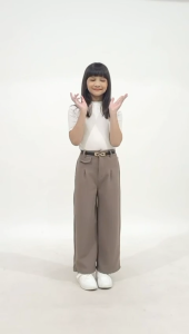 Celana anak perempuan oro pants knit premium usia 1-17 tahun