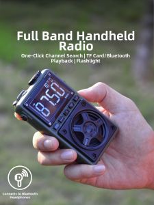 BAOZOUTU | Elder-friendly Full-band Mini Radio with Bluetooth Card Playback