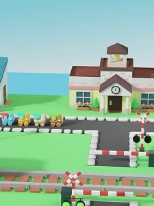 BEVAVAR Mainan Mobil Peluit Kartun Mobil Mobilan Pullback Anak Bayi Anak Tidak Perlu Baterai