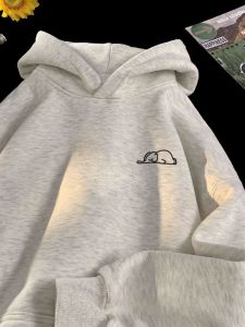 Mens Oversize Hoodie Thickened Fleece Winter Casual Fashion Design Sense Outerwear Top Heavyweight Autumn Winter New Arrival