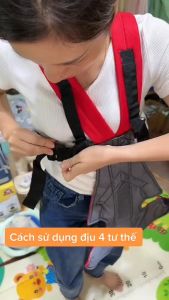 Địu nhiều tư thế cho trẻ từ 0-4 tuổi - địu em bé