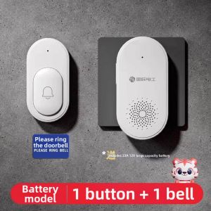 ANJIESHUN | Wireless Remote Control Long Range Large Volume Door Bell