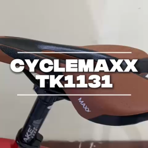 Cyclemaxx TK1131 Sadel Sepeda Jok Lampu Belakang Bicycle Saddle with Led Tail Light Road Bike MTB