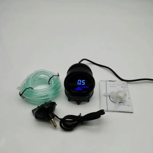 RYSJM | 2Inch 52mm Digital Car Gauge Blue LED Turbo Boost/Water Temp/Oil Press/RPM/Voltage/Air‑Fuel Ratio with Warning Light for 12V Car