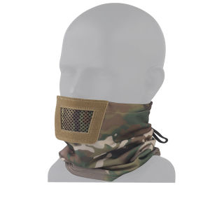 Knight Mask Foldable Protective Half Face Mask for Shooting Training Outdoor Fishinging